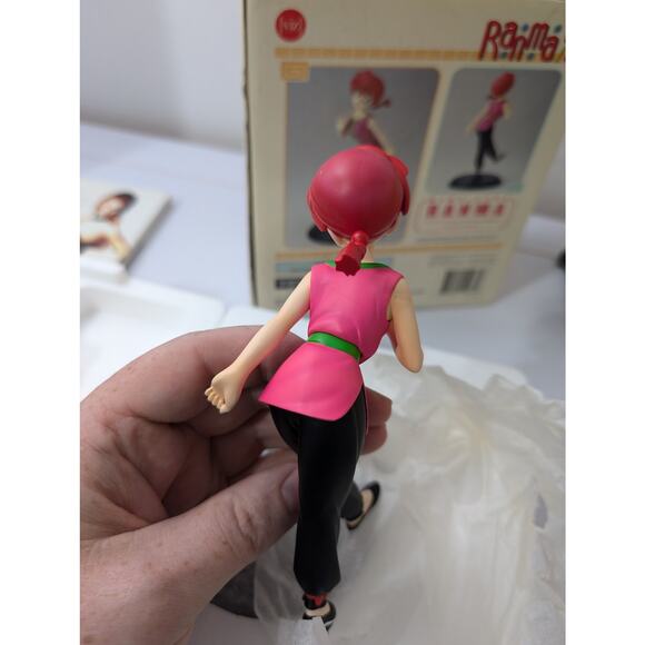 Ranma 1/2 Girl Female Type Kotobukiya 2002 Polystone Figure 1:8 Scale Original - Picture 9 of 10
